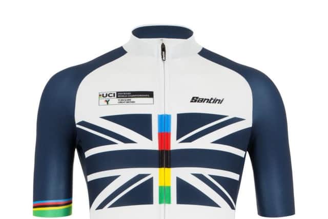 For Harrogate cycling fans - One of the official 2019 UCI Road World Championships cycling jerseys.