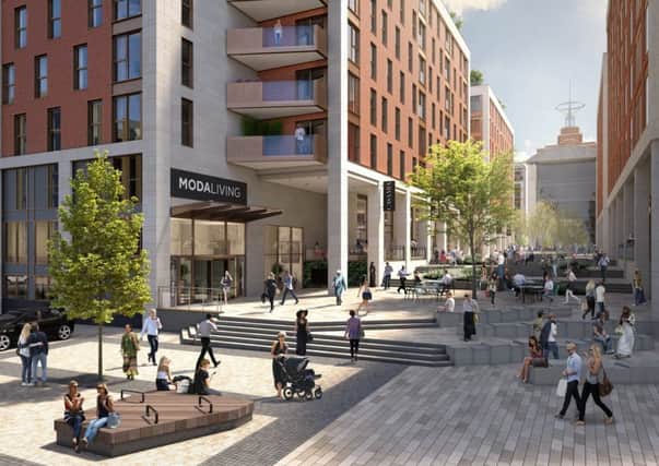 Caddick Group is currently involved with the redevelopment of the six-acre Quarry Hill site in central Leeds. (S)