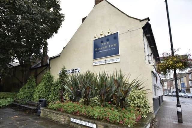 A pub with planning permission in the centre of Knaresborough. Guide price £395,000.