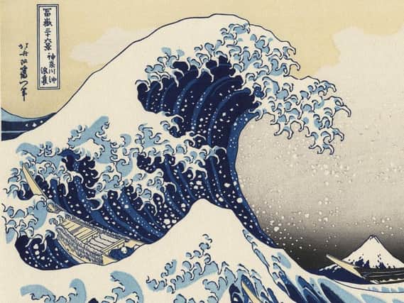 The Great Wave of Kanagawa by Hokusai. Picture submitted by RHS Garden Harlow Carr.