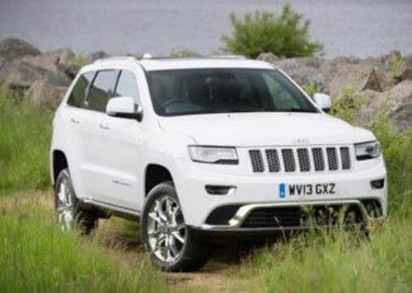 The new Jeep Grand Cherokee.