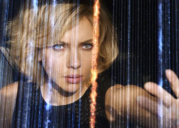 Scarlett Johansson as Lucy in the film of the same name.