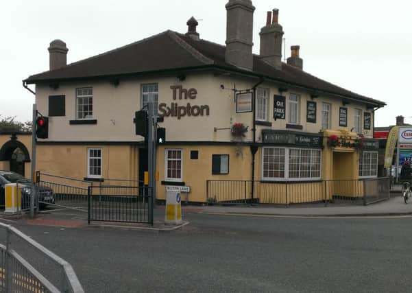 The Skipton pub on the corner of Skipton Road and Bilton Lane.
