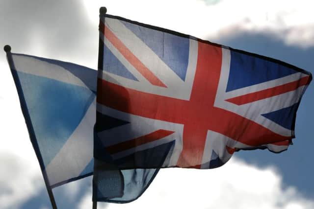 Scotlands referendum  one year to go.
The Commonwealth Unionist Party held a demo outside the parliament against Independence