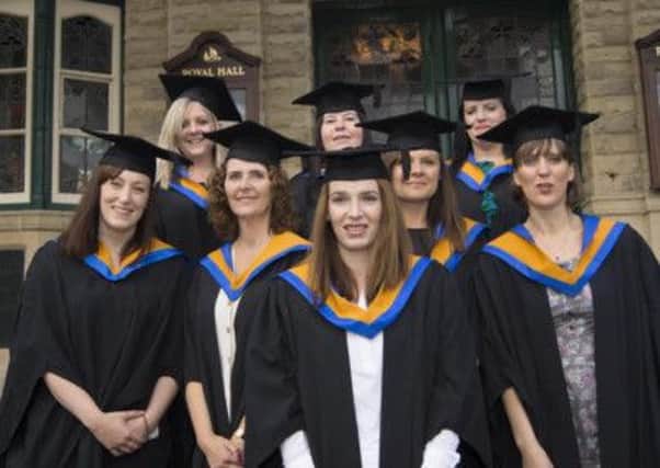 Students celebrate at the ceremony (s)