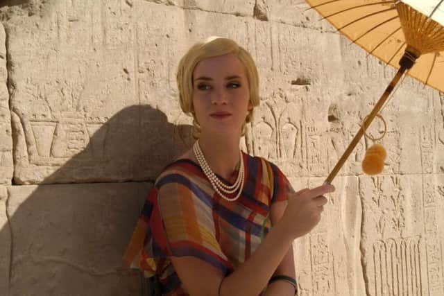 Emily Blunt in ITV's Poirot - Death on the Nile from 2004. Image: ITV/REX