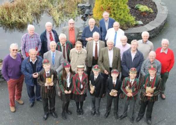 Second World War pupils educated at the relocated Ashville College in Windermere and today's students. (S)