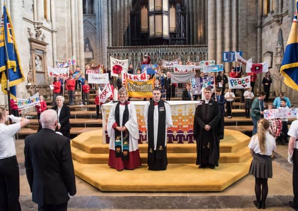 The HMS Heroes Service at Ripon Cathedral.