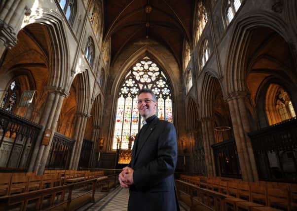 Delighted: The Dean of Ripon, the Very Rev John Dobson, has welcomed news of the grants award.
