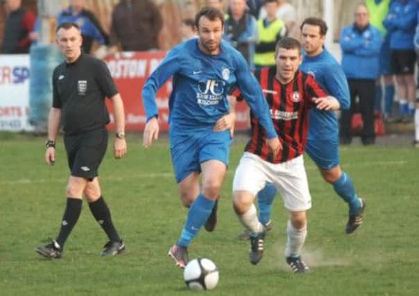 Ripon City hosted rivals Boroughbridge. Picture by Adrian Murray. (1305092AM6)