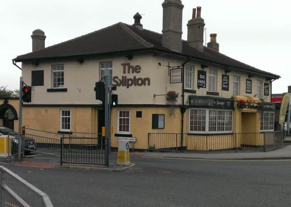 The Skipton pub on the corner of Skipton Road and Bilton Lane.