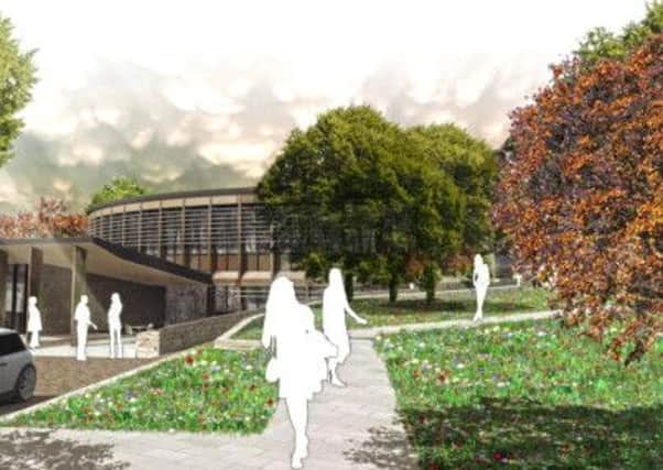 An artist impression of the new Knapping Mount council office