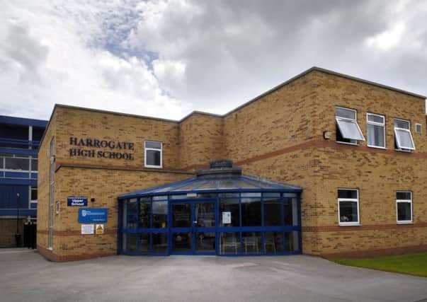 Harrogate High School.  110608M2e.