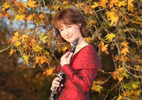 Emma Johnson, Britains favourite clarinettist. (Picture by Tim Kavanagh)