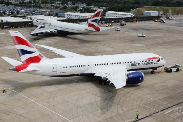 British Airways' Boeing 787 Dreamliner,