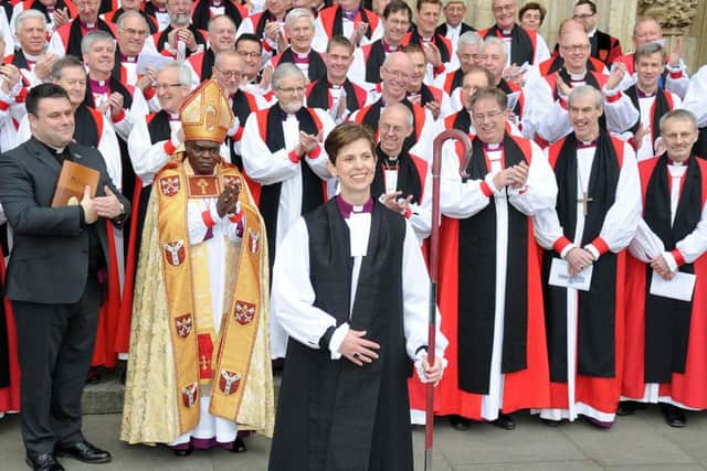 The Consecration of Reverend Libby Lane the first female Bishop held at York Minster. Picture James Hardisty, (JH1007/03c)