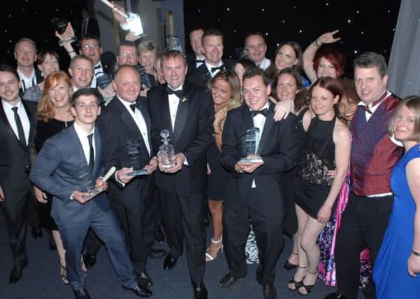 Winners of the 2014 Harrogate Advertiser Series Business Awards. (1405208AM62)
