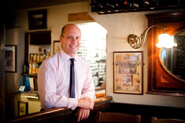 David Straker of William & Victoria restaurant and wine bar in Harrogate.