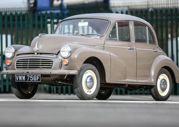 Picture shows a Morris Minor - Andrew McCaren/Rossparry.co.uk