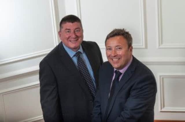 Independent Tax and Forensic Services LLP co-owners Stephen Outhwaite and Gary Brothers. (S)