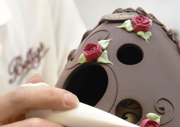 Bettys & Taylors chocolate Easter eggs (s).