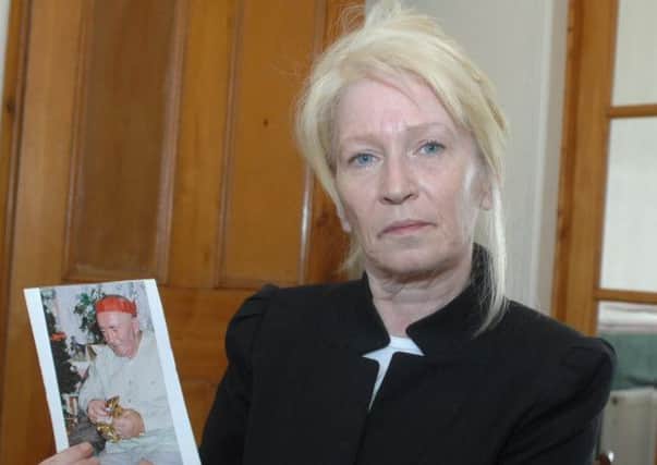 NADV 1407221AM2 Ann Marie Gregory who's step father choked to death in Alexander Court Care Home. Picture : Adrian Murray. (1407221AM2)