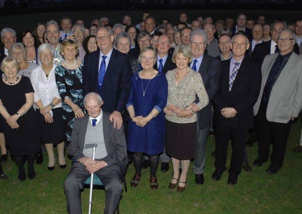 Members of Knaresborough Cricket Club at the Bi Centennial Launch Reception. (1504091AM1)