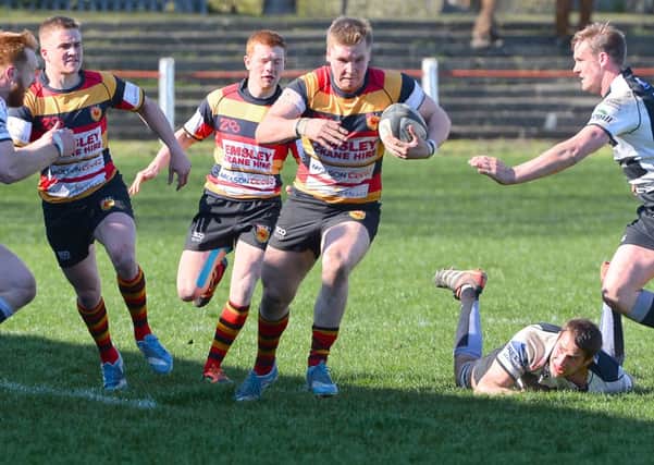 Harrogate Rugby Club in action (Richard Bown)