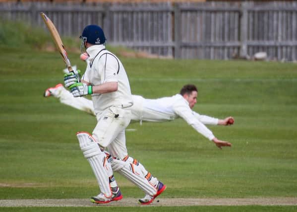 Elliot Keenan takes a sublime catch for Harrogate (Caught Light Photography)