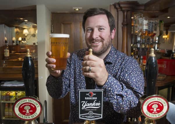 Antony Pratt, Ainsty Inns owner, prepares to celebrate local ales at Ainsty Beer Festival. (Picture by Mark Bickerdike)