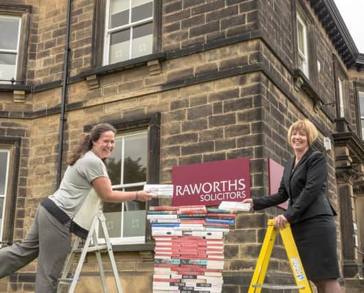 Sharon Canavar, CEO of Harrogate International Festivals, with Zoe Robinson, managing partner at Raworths Solicitors, which is sponsoring the Literary Festival for the fourth year running. (S)