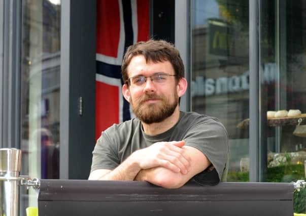 Paul Rawlinson, owner of Norse restaurant based as Baltzersen's cafe in Harrogate.