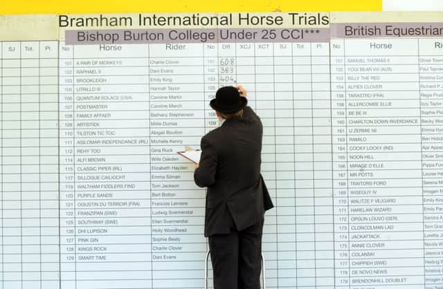 Bramham International Horse Trials. (
Picture Jonathan Gawthorpe)