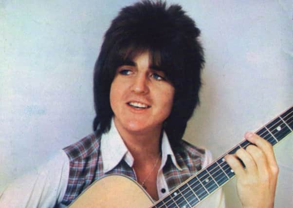 Musician Eric Faulkner in his Bay City Rollers feather-cut heyday.