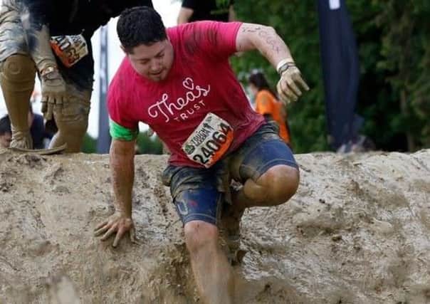 Alan Evans who is fundraising for Thea's Trust, taking part in one of the Tough Mudders.