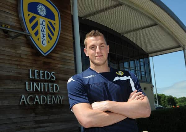 Chris Wood arrives at Thorp Arch (Picture: Varley Picture Agency)