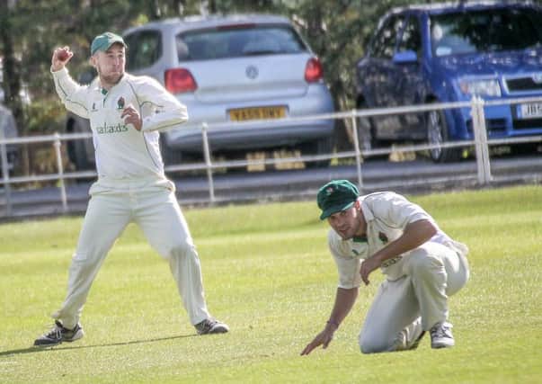 Aim and deliver: Harrogate captain George Ross against Barnsley (Photo: Caught Light Photography)