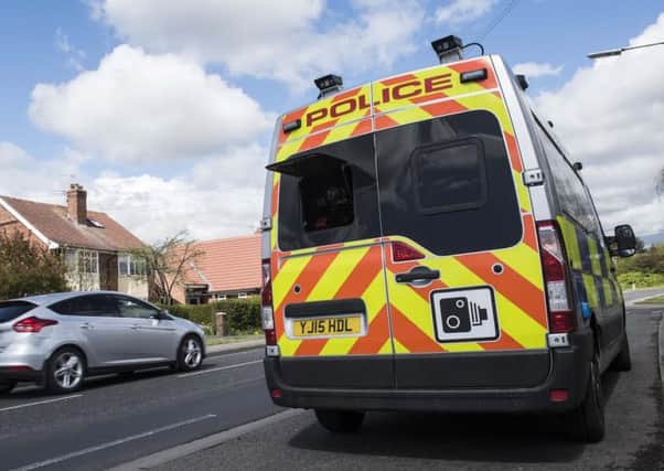 Police arrested the woman in Harrogate