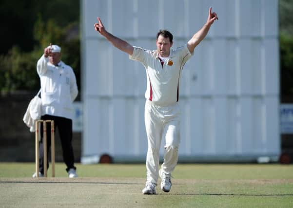 Vic Craven who took four early wickets for Bilton in the semi final to help his team to a 100 run victory