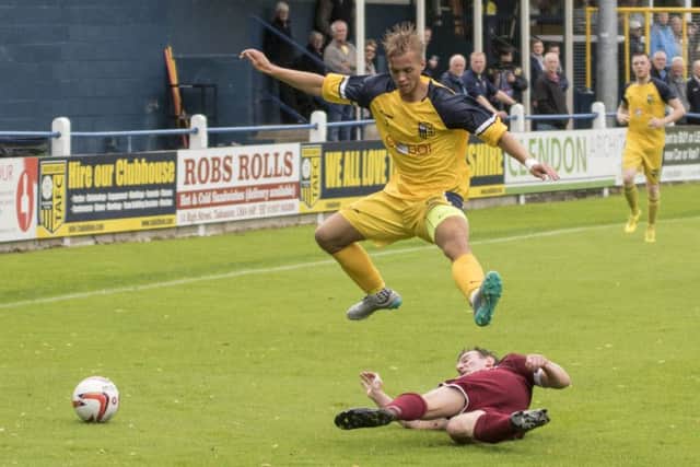 Tadcaster Albion's Jordan Armstrong will be hoping his side can bounce back from Tuesday night's defeat to Parkgate (Ian Parker)