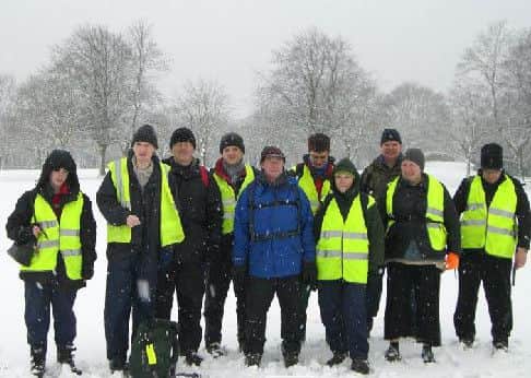 Open Country volunteers ensure that activites go ahead all year round, whatever the weather