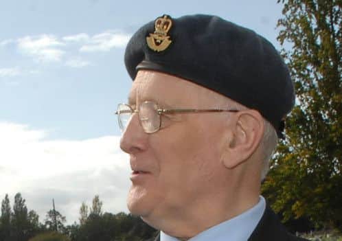 Derek Walker, vice-chairman, Harrogate & District branch of Royal Air Forces Association