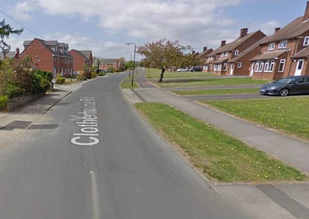 Google maps scene of Clotherholme Rd in Ripon