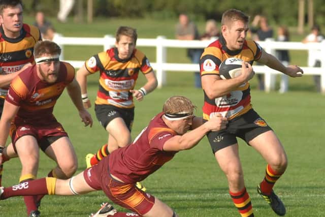 Harrogate were without the services of Sam Bottomley