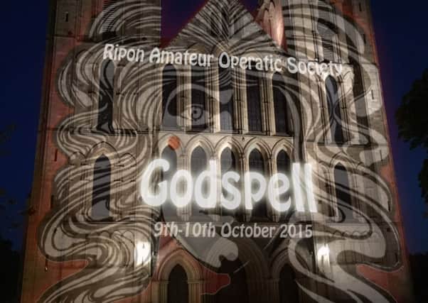 Godspell by Ripon Amateur Operatics Society at Ripon Cathedral.