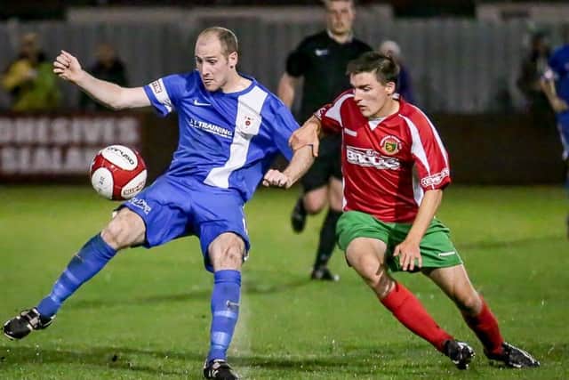 Harry Brown in action for Harrogate Railway (Photo: Caught Light Photography)