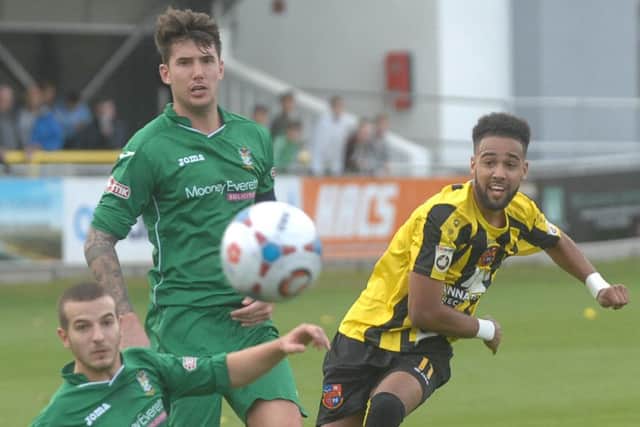 Brendon Daniels swept home the opening goal but Grimsby hit back