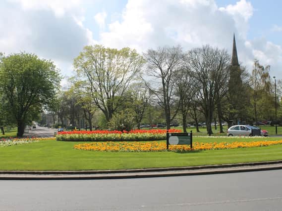Prince of Wales roundabout in Harrogate