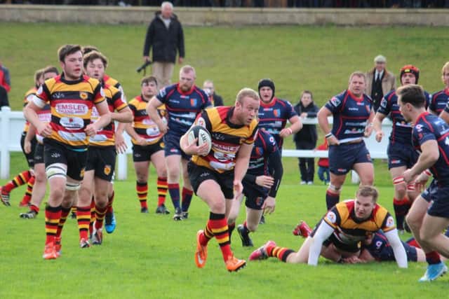 Enslin put in a man of the match performance in the pack in Harrogate's 39-22 win over Chester on Saturday