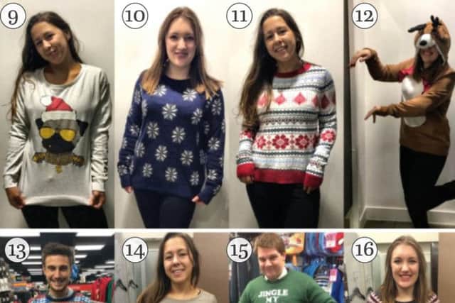 Budget buys: Four women's classics from H&M, top, (9-12), and male and female offerings from Sports Direct and TKMaxx below (13-16)